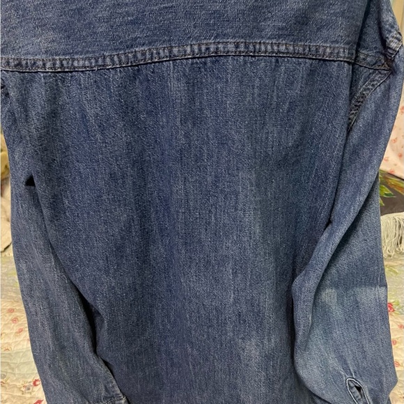 Vintage Orange Tag Levi’s Denim Pullover Shirt - Picture 9 of 12